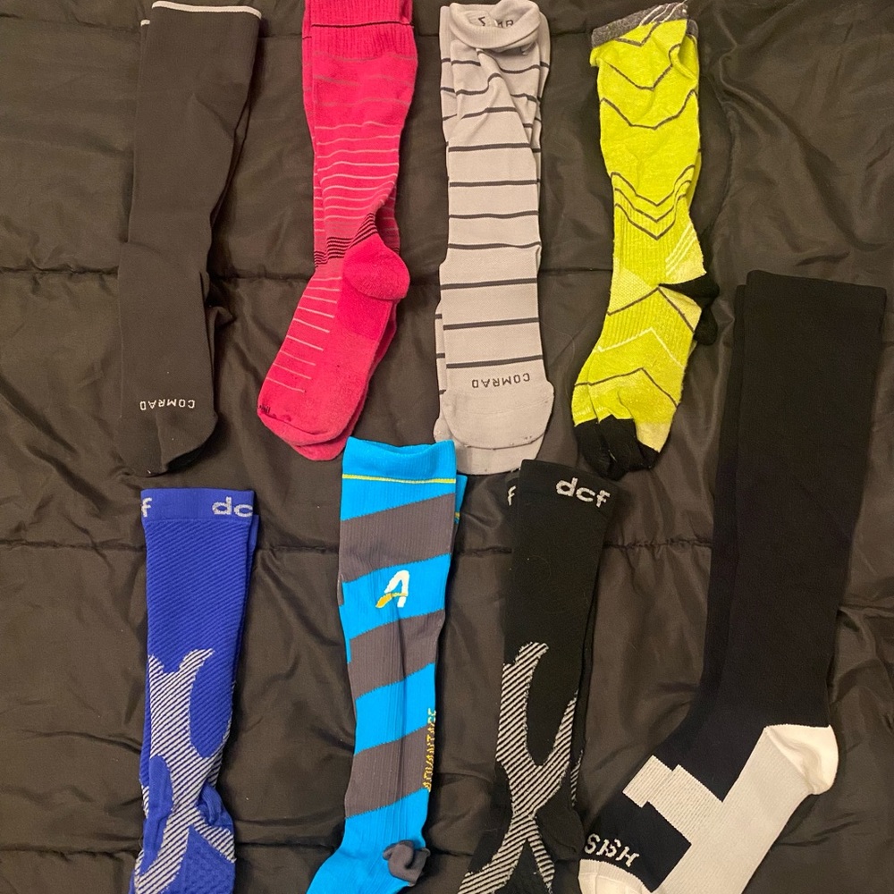 8 Pairs of Compression Socks